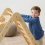 Tutti Bambini Scala Montessori 3-in-1 Pikler Climbing Frame with Climbing Wall - Natural