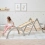 Tutti Bambini Scala Montessori 3in1 Pikler Climbing Frame with Climbing Wall - Ocean Stone