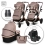 Lorelli Glory 2in1 Travel System Bundle - Beige