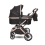 Lorelli Glory 3in1 Travel System Bundle - Black Diamond