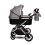 Lorelli Glory 3in1 Travel System Bundle - Oplane Grey