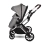 Lorelli Glory 3in1 Travel System Bundle - Oplane Grey