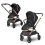 Lorelli Reya 3in1 Travel System Bundle - Black Jasper