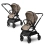 Lorelli Reya 3in1 Travel System Bundle - Brown