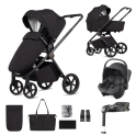 Venicci Claro 10 Piece Britax Baby Safe Core i-Size Travel Bundle - Noir