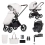 Venicci Claro 10 Piece Britax Baby Safe Core i-Size Travel Bundle - Vanilla