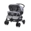 Lorelli Twin Baby Stroller incl Changing Bag - Cool Grey