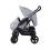 Lorelli Twin Baby Stroller incl Changing Bag - Cool Grey