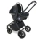 My Babiie 450i 3in1 Travel System with Isofix Base - Chocolate