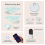 Owlet Dream Sock Baby Monitor & Cam 2 Bundle - Mint