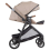 Graco Near2Me Pushchair With Luxury Footmuff and Rain Cover-Oatmeal