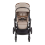 Graco Near2Me Pushchair With Luxury Footmuff and Rain Cover-Oatmeal