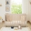 Babymore Dante Cot Bed - Cashmere