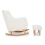 Babymore Ida Nursing Chair with Stool - Bouclé