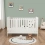 Babymore Caro Urban Cot Bed – Cashmere