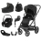 BabyStyle Oyster 3 Luxury 7pc Bundle with Maxi Cosi Pebble 360 Car Seat & Base - Pixel/Black