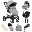 egg® 3 Stroller Luxury 8 Piece Bundle with Maxi Cosi Pebble 360 Pro2 Car Seat - Glacier