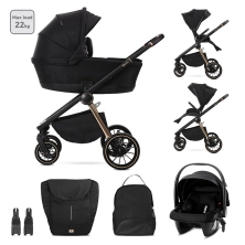 Lorelli Bianca 3in1 Travel System - Black