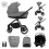 Lorelli Bianca 3in1 Travel System - Grey