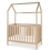 Tutti Bambini Casa 3 in 1 Mini House Cot Bed (120 x 60cm) - Harvest Oak