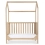 Tutti Bambini Casa 3 in 1 Mini House Cot Bed (120 x 60cm) - Harvest Oak