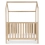 Tutti Bambini Casa 3 in 1 Mini House Cot Bed (120 x 60cm) - Harvest Oak