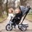 Lorelli Speedy Air Tricycle - Ivory & Black