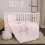 Lorelli Cosy 3 Piece Bedding Set– Pink Ballerina Bear