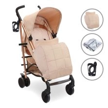 My Babiie MB51 PLUS Stroller - Rose Gold Blush (MB51ROSEBL)