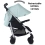 My Babiie MB51 Stroller - Sage Green (MB51BFSG-EV)