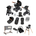 Ickle Bubba Stomp Luxe 14pc Everything You Need Maxi-Cosi I-SIZE Travel & Home Bundle (Exclusive to Kiddies Kingdom)