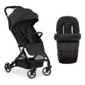 Hauck Travel N Care Stroller with Footmuff - Black