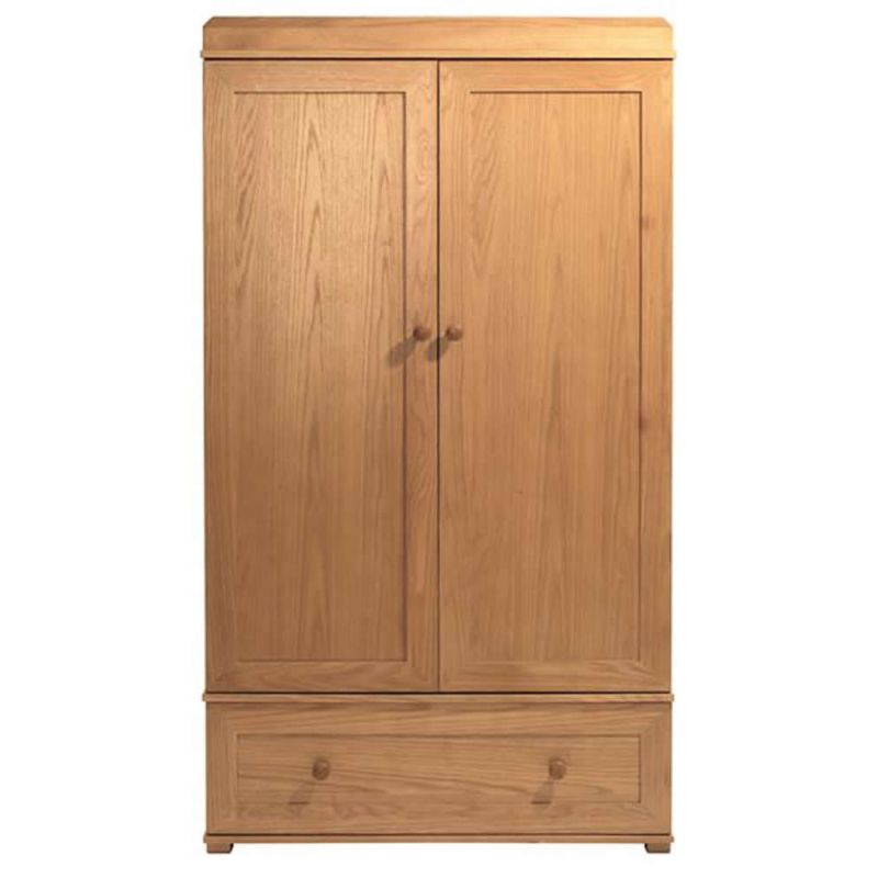 East Coast Langham Wardrobe Oak Kiddies Kingdom