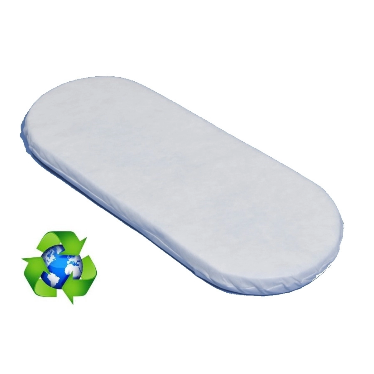 Ventalux Non Allergenic Fibre Moses Basket Mattress