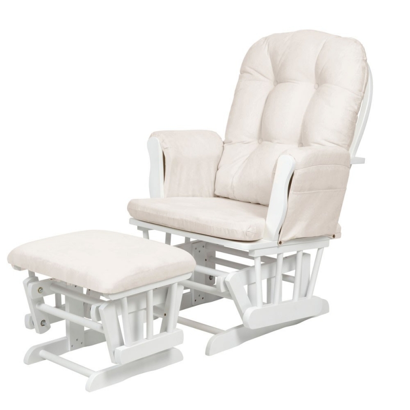 nursing chair and footstool