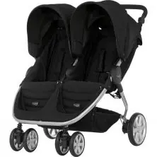 Britax B-Agile Double Stroller-Cosmos Black