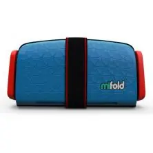 Mifold The Grab And Go Booster Seat - Denim Blue