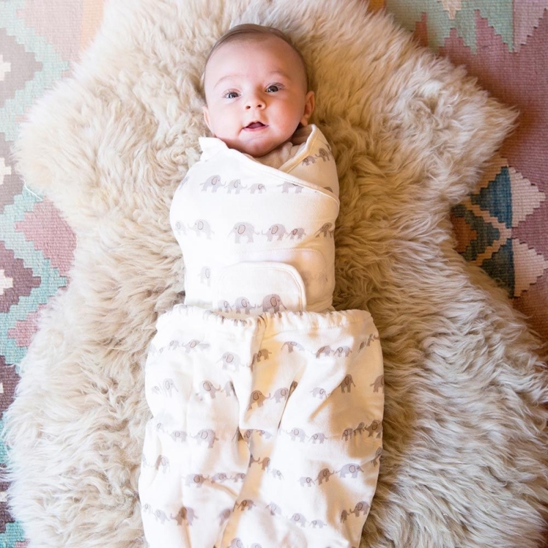 ergobaby original swaddler elephant