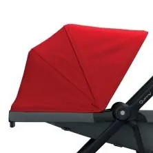 Quinny Hubb,Zapp Flex/Flex Plus Sun Canopy - Red